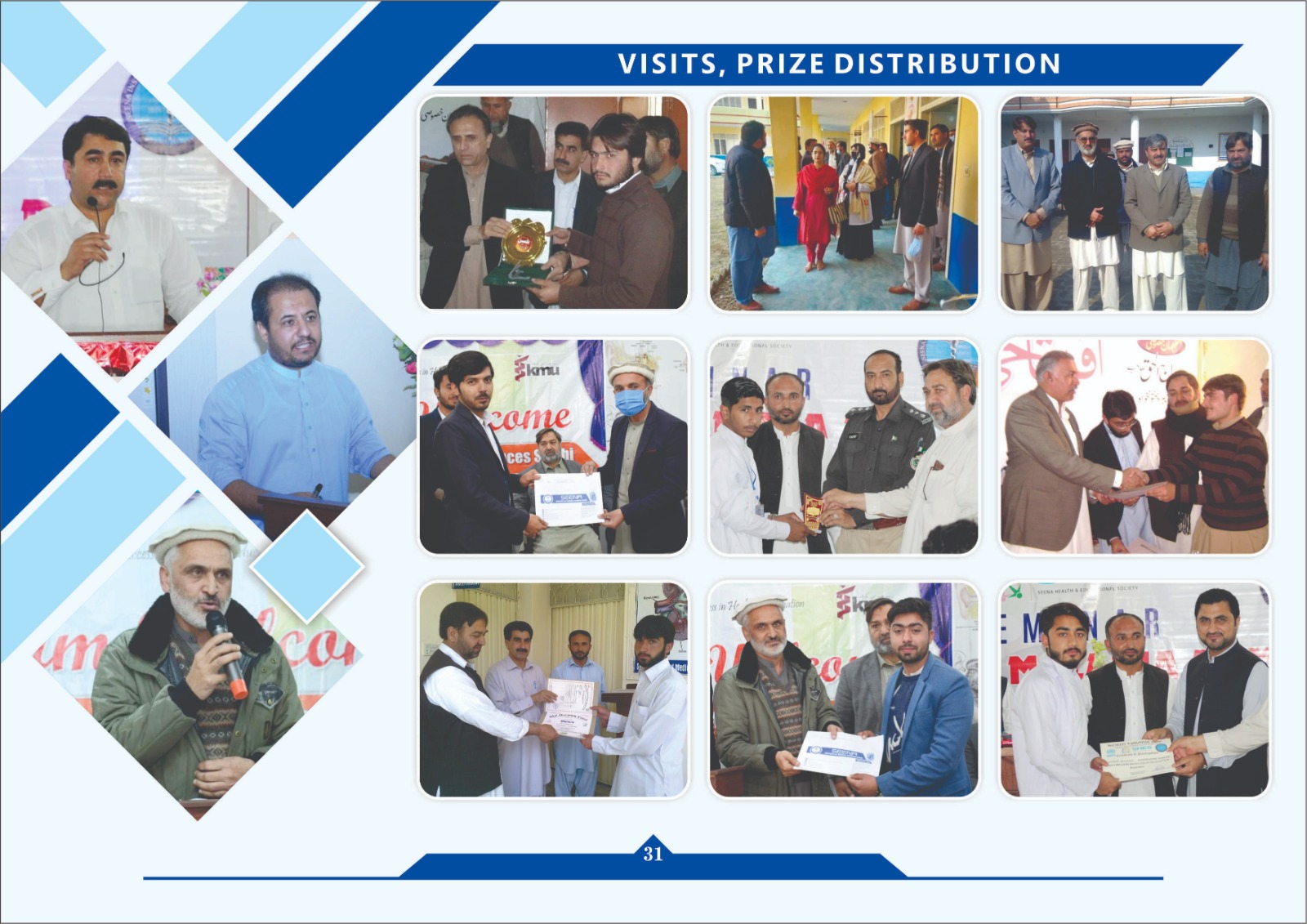Welcome ceremony at Seena Institute